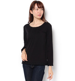 【サマンサモスモス/Samansa Mos2】 裾レースカットソー [3000円(税込)以上で送料無料]