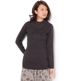 【サマンサモスモス/Samansa Mos2】 肩釦リブスタンドN [3000円(税込)以上で送料無料]