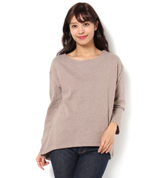 【サマンサモスモス/Samansa Mos2】 ボートネックボーダーカットソー [3000円(税込)以上で送料無料]