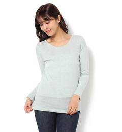 【サマンサモスモス/Samansa Mos2】 ベア天竺クルーネックプルオーバー [3000円(税込)以上で送料無料]