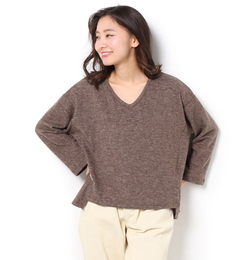 【サマンサモスモス/Samansa Mos2】 ラグラン切替ラッパ袖プルオーバー [3000円(税込)以上で送料無料]