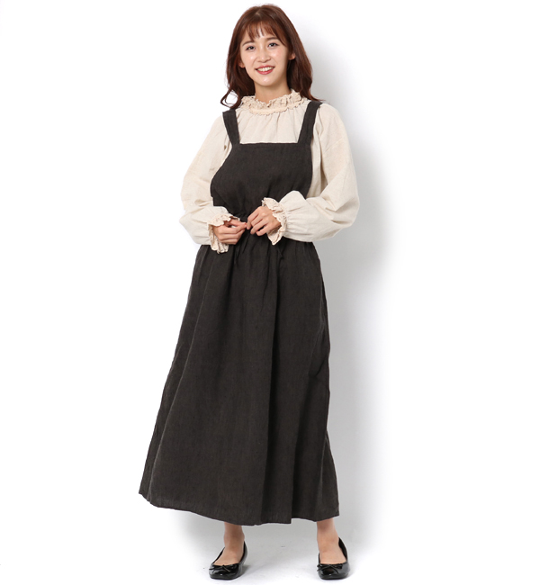 テレデランエプロンワンピース Samansa Mos2 サマンサモスモス の通販 アイルミネ