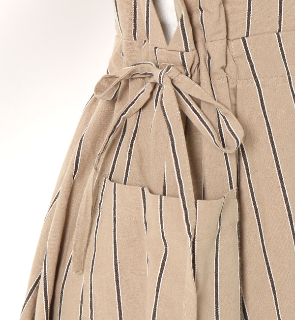 サイドリボン前後着ストライプジャンスカ ワンピース サマンサモスモス Samansa Mos2 の通販 アイルミネ