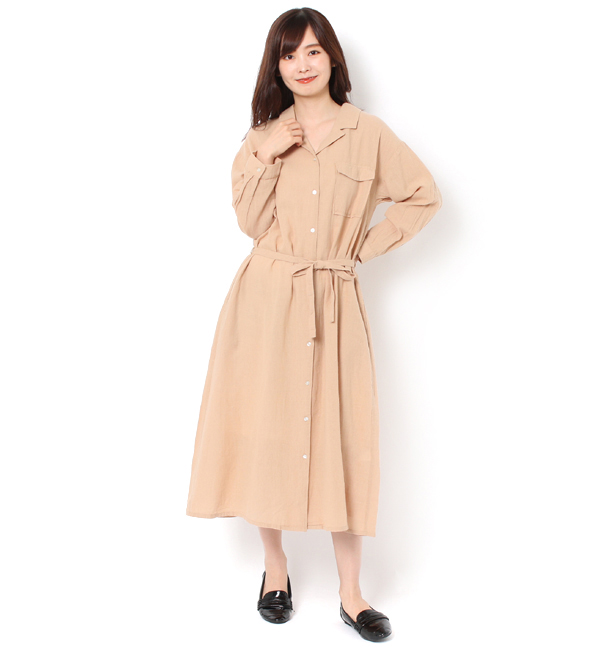 開襟シャツワンピース Samansa Mos2 サマンサモスモス の通販 アイルミネ