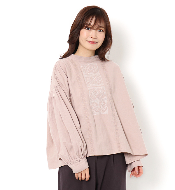 レース刺繍ブラウス Samansa Mos2 サマンサモスモス の通販 アイルミネ