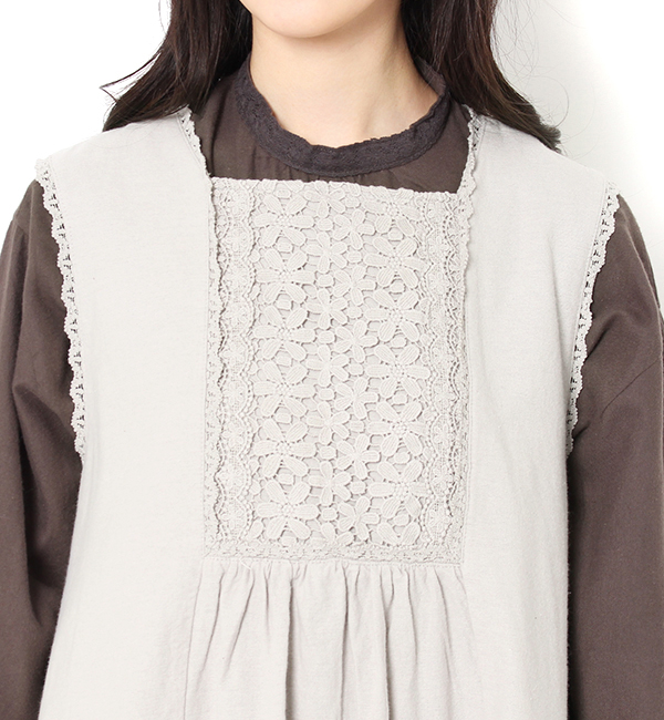 胸元レースノースリワンピース Samansa Mos2 サマンサモスモス の通販 アイルミネ