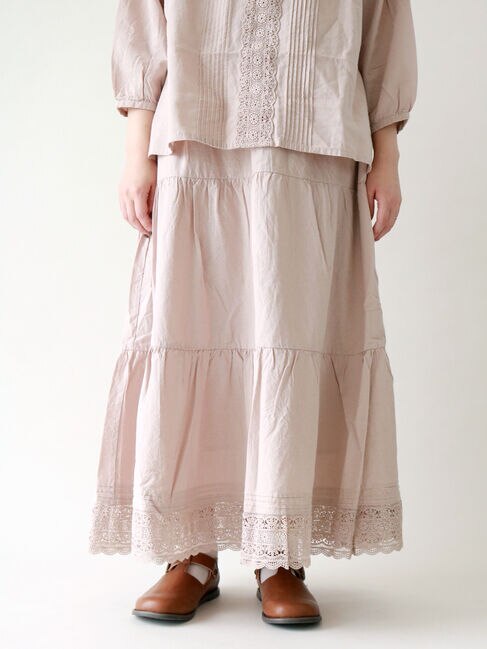 ティアード裾レーススカート|Samansa Mos2(サマンサモスモス)の通販 ...
