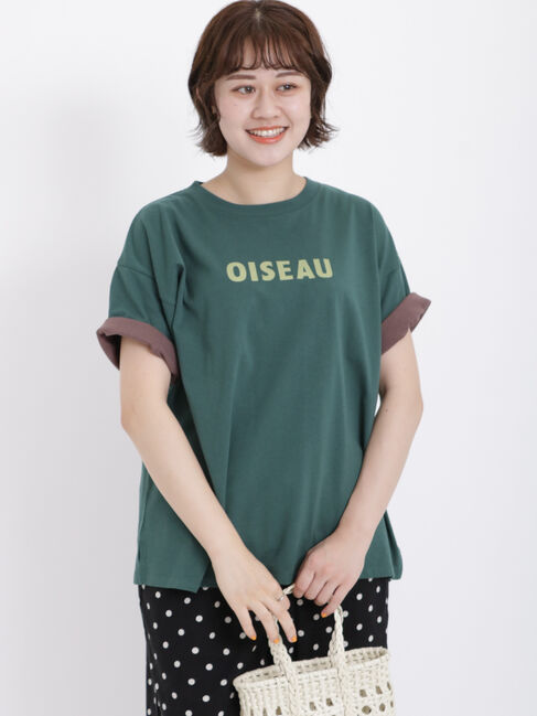 袖配色プリントアソートTシャツ|Samansa Mos2(サマンサモスモス)の通販