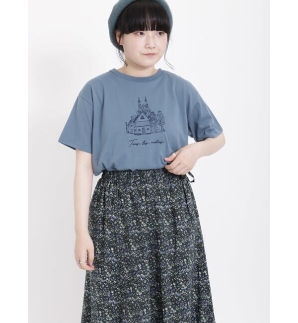風景刺繍Tシャツ|Samansa Mos2(サマンサモスモス)の通販｜アイルミネ