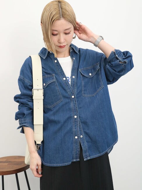 《雑誌掲載》【ECO DENIM】シャツ