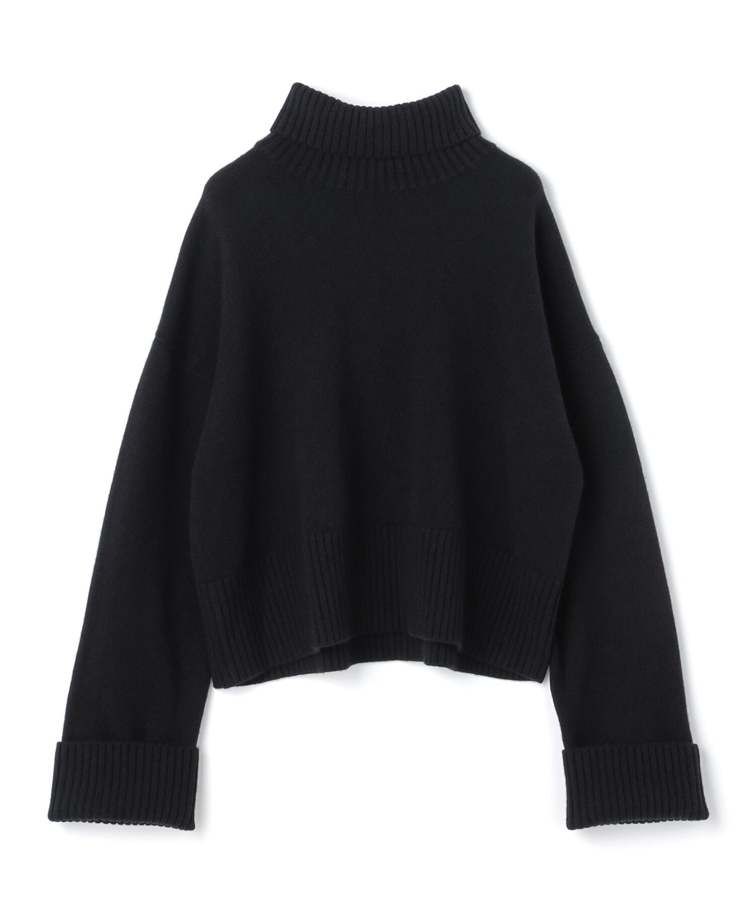 好きに セーター ニット タートルネック ウール Knit Neck Turtle WOOD