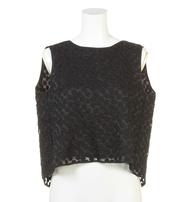 レースオーガンジーブラウス