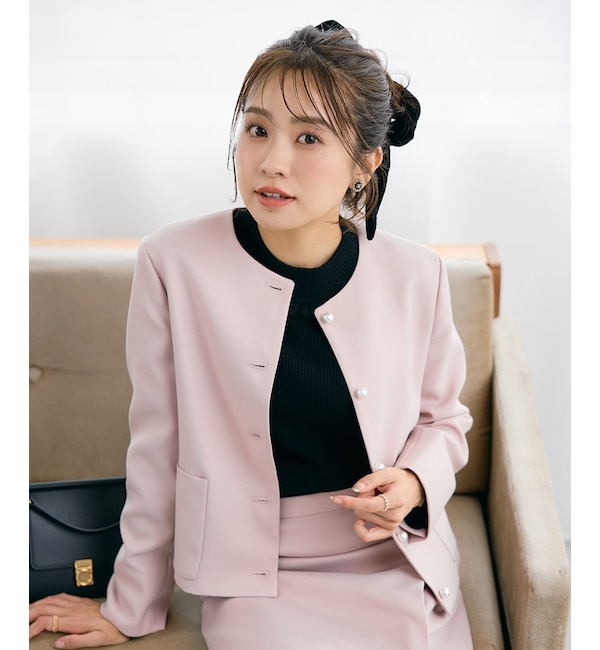 メンズファッションの一押し|【スーペリアクローゼット/SUPERIOR CLOSET】 《曽田茉莉江コラボ》クルーネックパールジャケット