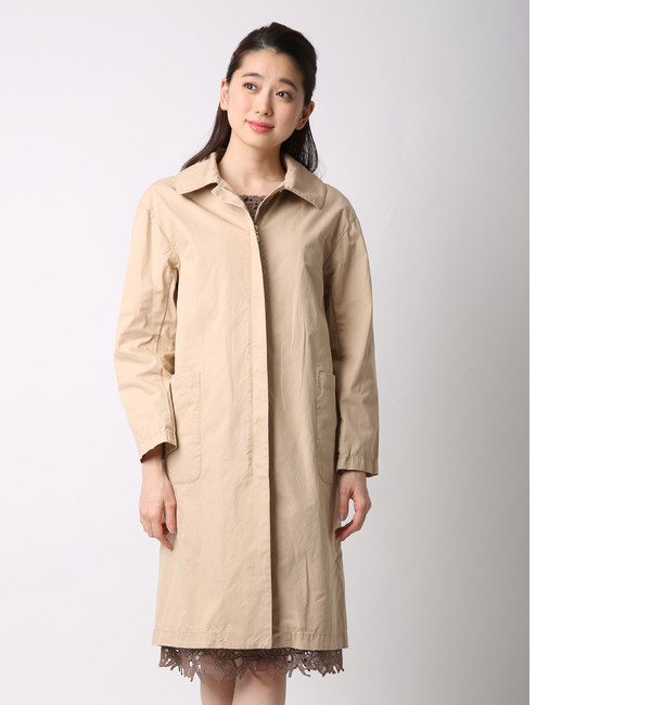 【エフデーゼ/EFDEISEE】 《NECO BRAND》グリストーン加工ステンカラーコート