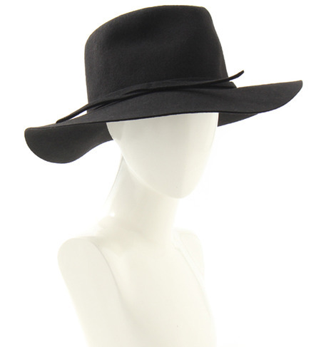 ウール中折れハット