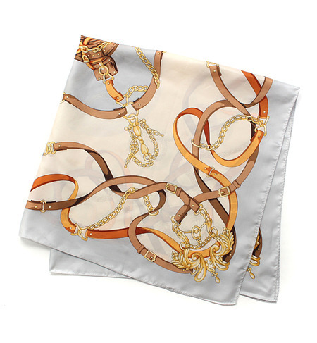 【アクアガール/aquagirl】 ベルト柄スカーフ [送料無料]