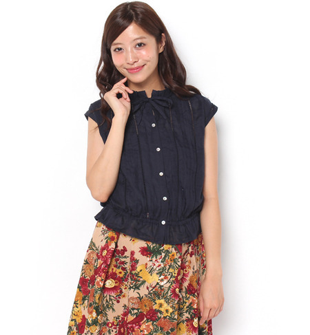 【ミニマム/MINIMUM】 タックフリルブラウス [送料無料]