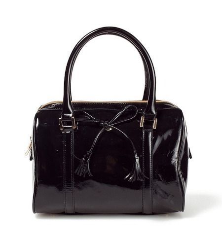 エナメルボストンバック