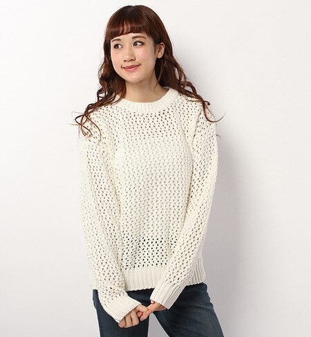 COTTON MESH KNIT