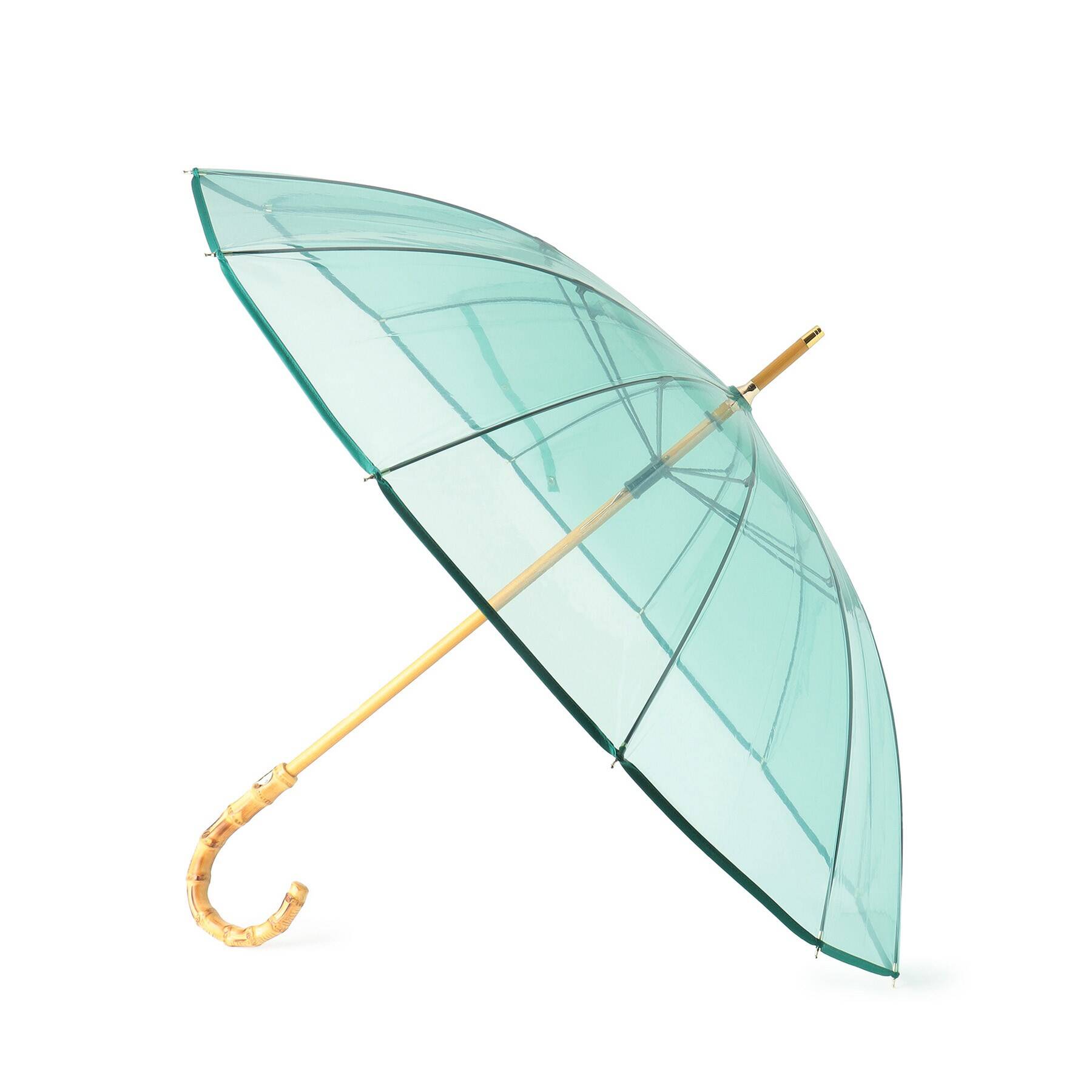 TRADITIONAL WEATHERWEAR CLEAR UMBRELLA BAMBOO/クリアバンブー持ち