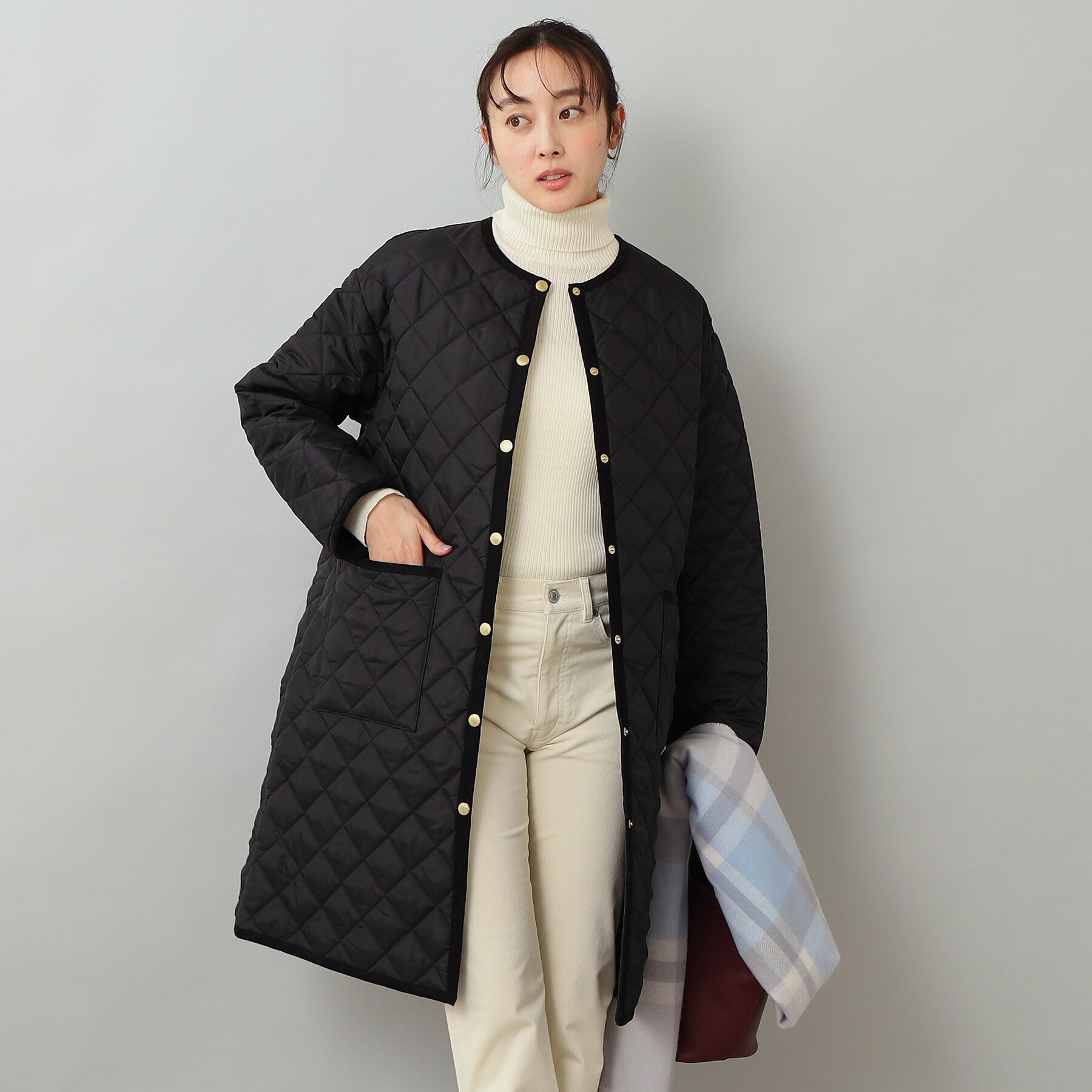 TRADITIONAL WEATHERWEAR】ARKLEY LONG Aラインコート|UNTITLED(アン