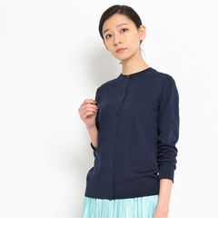 【ドレステリア/DRESSTERIOR】 SEAISLAND COTTON ワイドリブ カーディガン [送料無料]