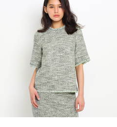 【ドレステリア/DRESSTERIOR】 カットオフツイードシャツ [送料無料]