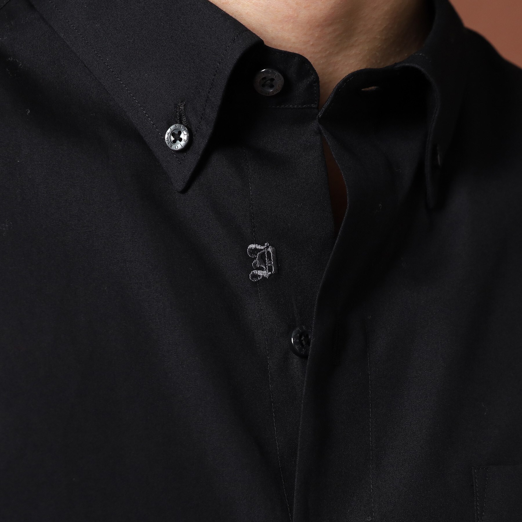 100双ブロードブラックボタンダウンシャツ|DRESSTERIOR(ドレステリア
