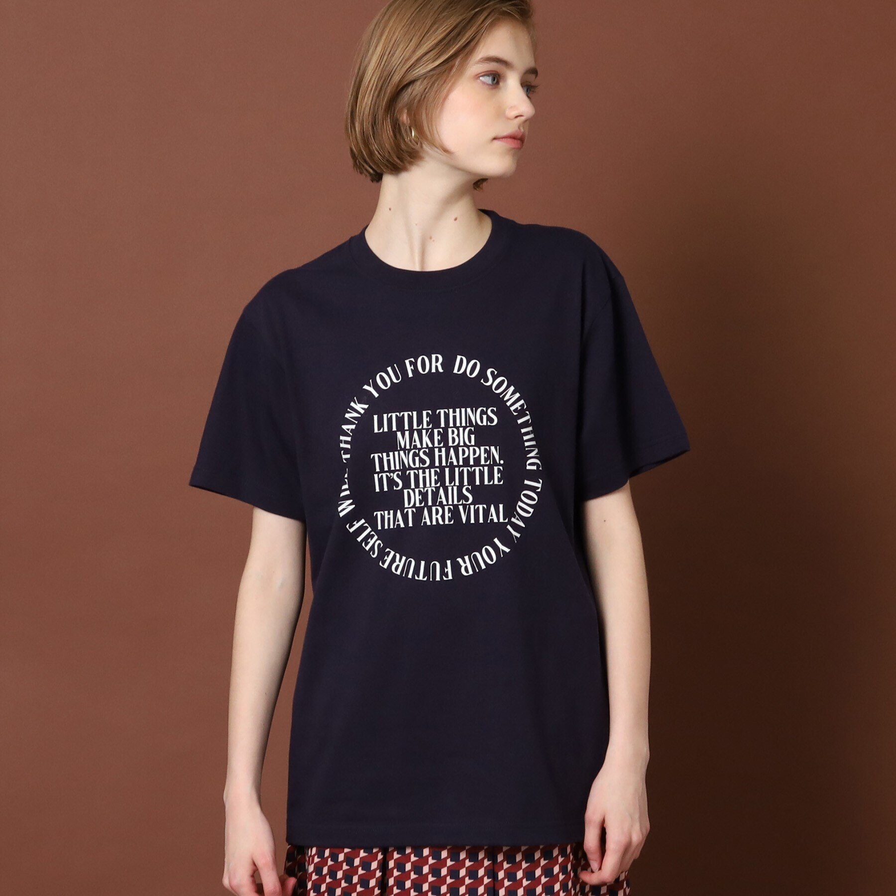 サークルロゴプリントTシャツ|DRESSTERIOR(ドレステリア)の通販