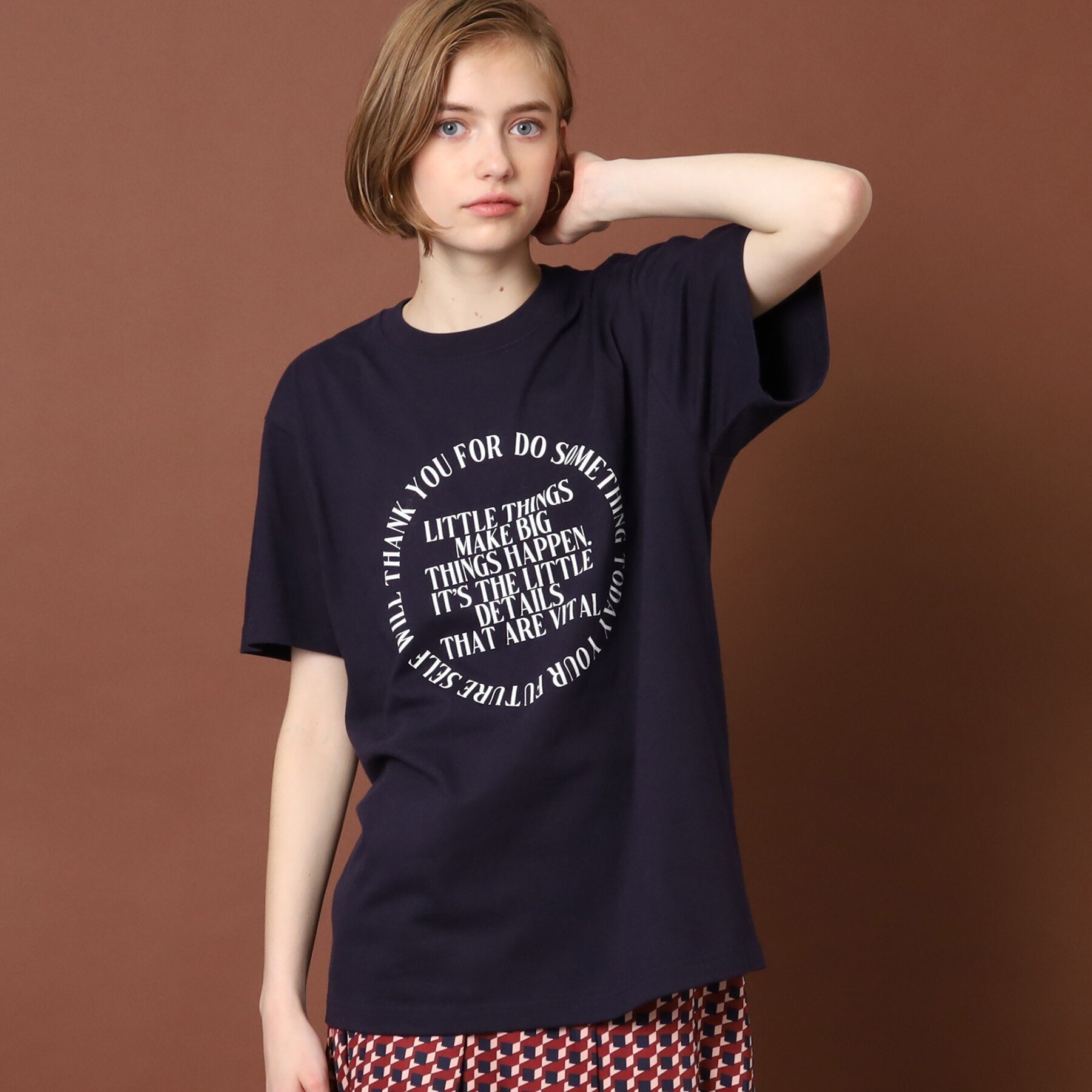 サークルロゴプリントTシャツ|DRESSTERIOR(ドレステリア)の通販