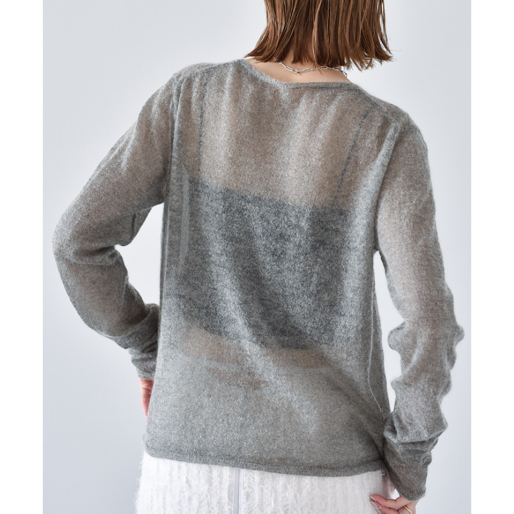 CODE A | sheer crew pullover|DRESSTERIOR(ドレステリア)の通販