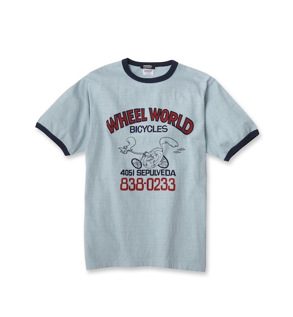【ドレステリア/DRESSTERIOR】 【DRESSTERIOR別注】DUBBLE WORKS（ダブルワークス）WHEEL WORLD Tシャツ