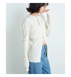 CODE A｜fronthook knit cardigan