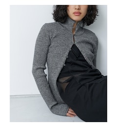 CODE A｜melange knit pullover