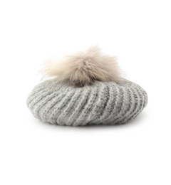 【オゾック/OZOC】 リアルファーポンポンベレー帽 [3000円(税込)以上で送料無料]