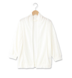 【グローブ/grove】 梨地トッパーカーディガン [3000円(税込)以上で送料無料]