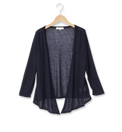 【グローブ/grove】 レーヨン混ガーゼトッパーカーディガン [3000円(税込)以上で送料無料]