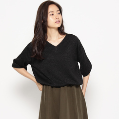 【グローブ/grove】 ラメ入りニットプルオーバー [3000円(税込)以上で送料無料]