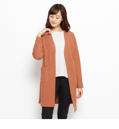 【グローブ/grove】 WフェイスVロングカーディガン [3000円(税込)以上で送料無料]