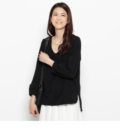 【グローブ/grove】 タック袖ボリュームプルオーバー [3000円(税込)以上で送料無料]