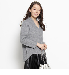 【グローブ/grove】 サカリバ起毛抜き衿プルオーバー [3000円(税込)以上で送料無料]