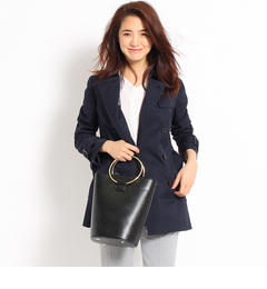 【インディヴィ/INDIVI】 [L]ショートトレンチコート [送料無料]