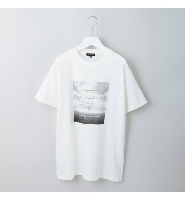 ＜アイルミネ＞【インディヴィ/INDIVI】 【WORLD for the World】フォトプリントTシャツ
