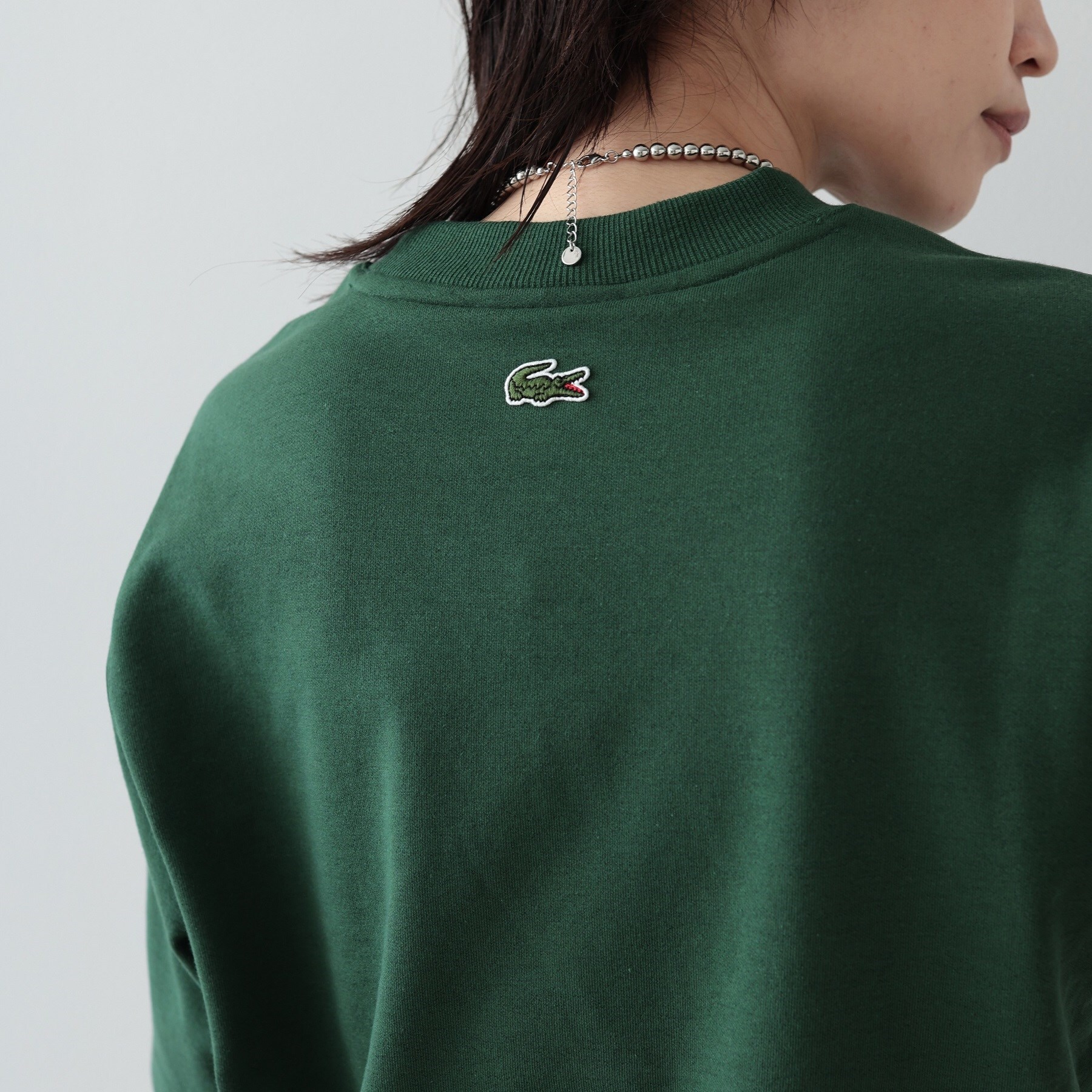 【LACOSTE】ロゴスウェットT