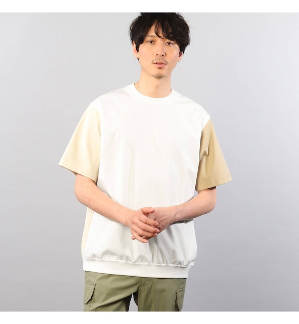 【タケオキクチ/TAKEO KIKUCHI】 【Sサイズ〜】ハイゲージポンチ クレイジー Tシャツ