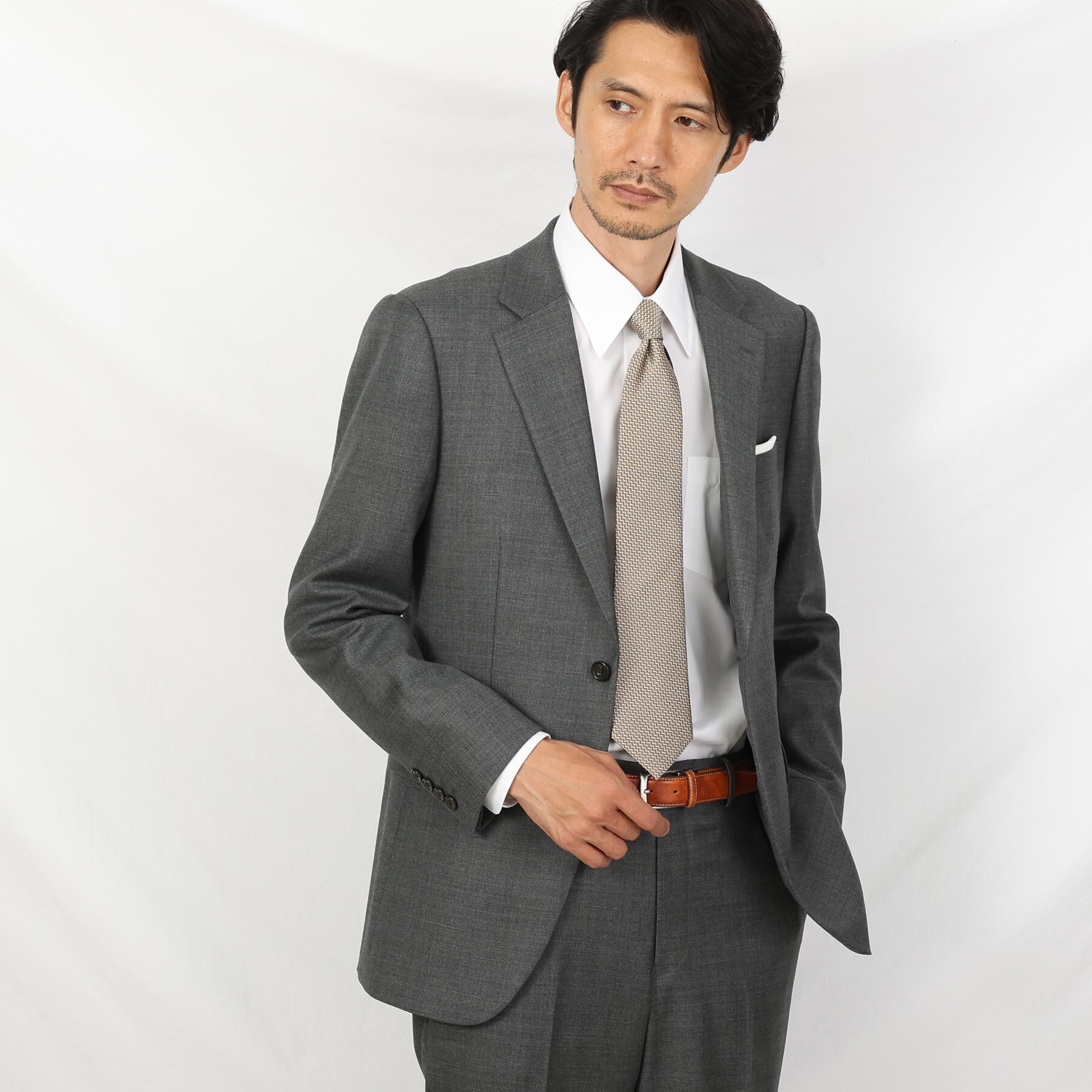 新品　タケオキクチ　スーツ 03 グレー