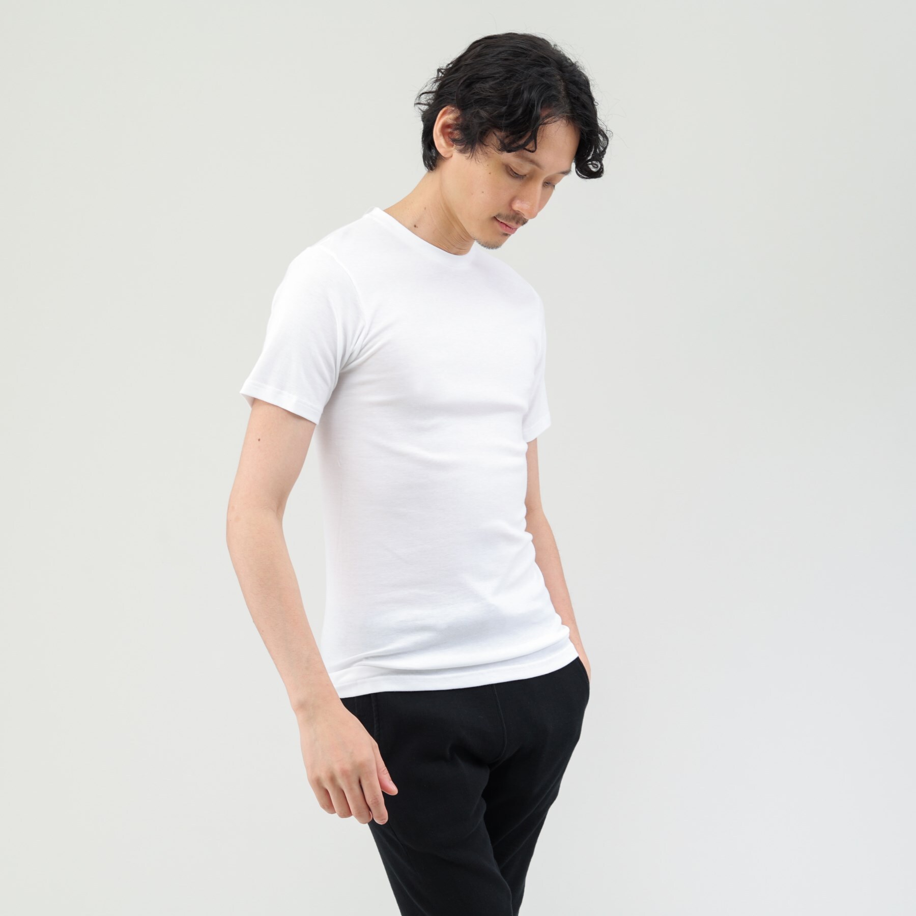 MADE IN JAPAN】ベーシック半袖クルーネックTシャツ|TAKEO KIKUCHI