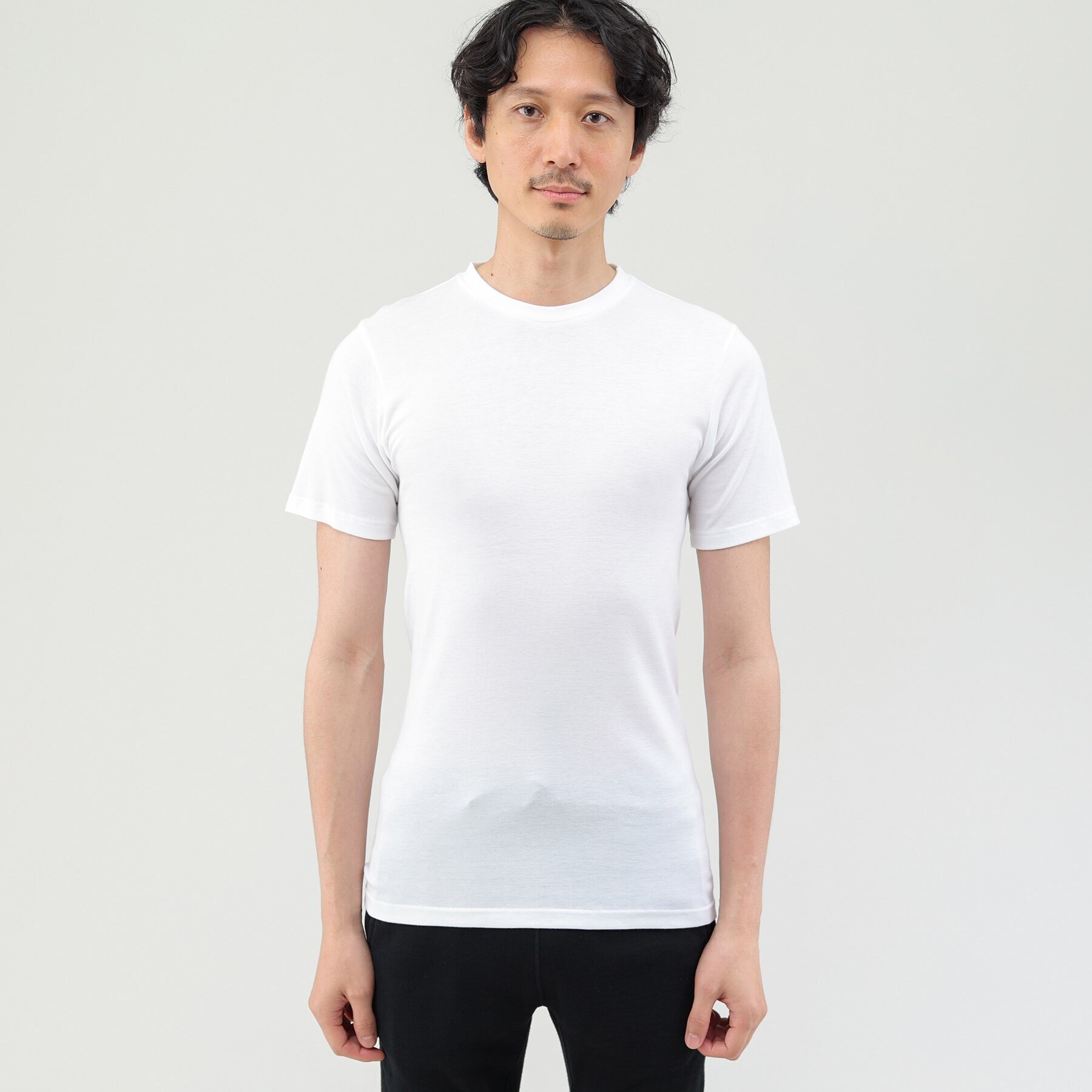 MADE IN JAPAN】ベーシック半袖クルーネックTシャツ|TAKEO KIKUCHI