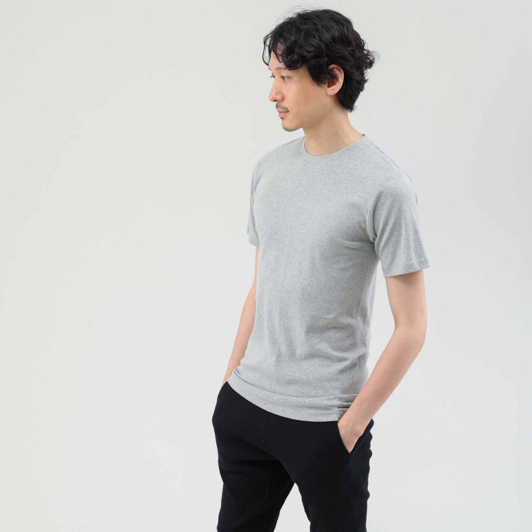 MADE IN JAPAN】ベーシック半袖クルーネックTシャツ|TAKEO KIKUCHI