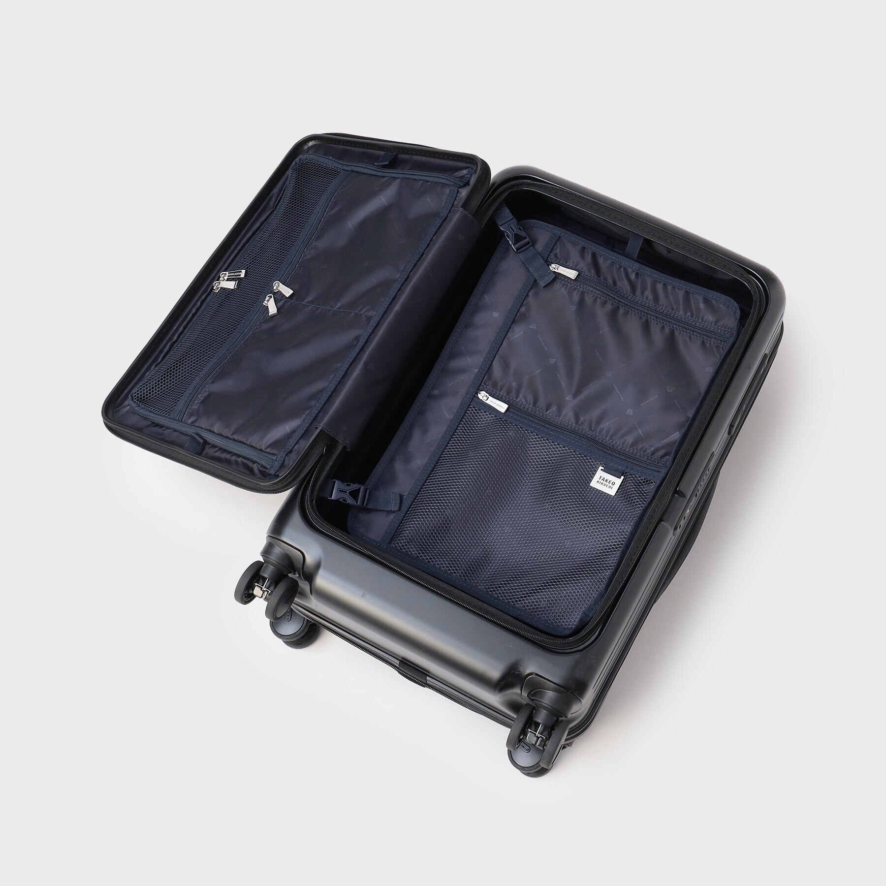CITY BLACK】スーツケース Mサイズ（フロント横開きエキスパンダブル